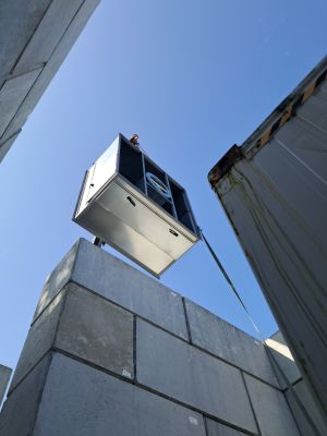 Installation de 36 pièges à son